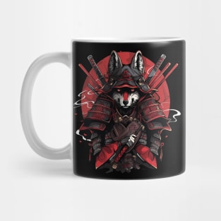 samurai fox Mug